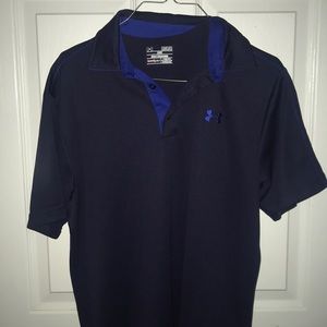 Navy blue Under Armour Polo